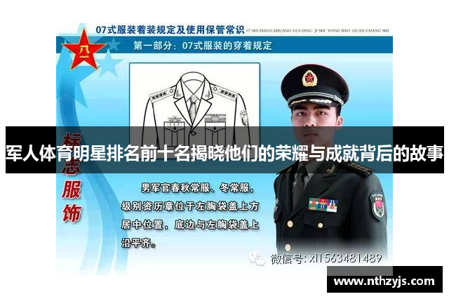 军人体育明星排名前十名揭晓他们的荣耀与成就背后的故事